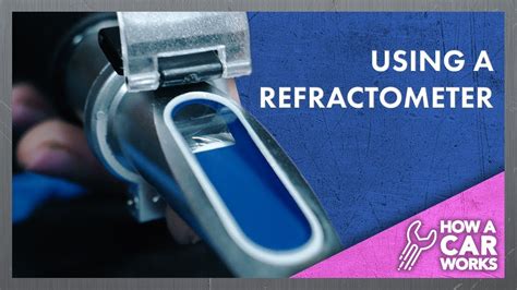 how to use optical refractometer|refractometer for coolant.